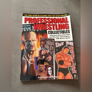 Professional Wrestling Collectibles Book WWF WWE WCW AEW ECW